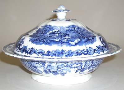 Vegetable Dish with Cover c1930s